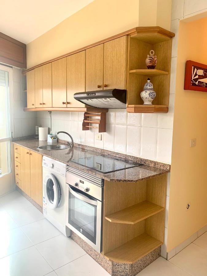 Ferienwohnung Apartamento Con Vistas Al Mar Y A Vigo En Moaña Exterior foto